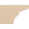 Ekena Millwork 2in. W x 8in. H x 12in. L Monterey Woodgrain TimberThane Rafter Tail, Primed Tan RFTUR02X08X12MONRCPR - alternate 3